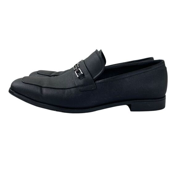 GUESS Men's Black Loafers 11 Hendo Horse bit w/ Guess logo - Picture 6 of 8